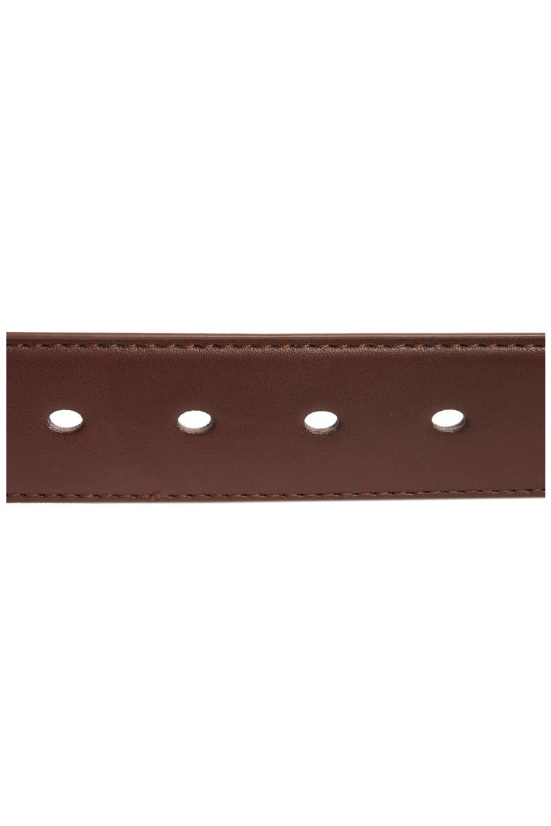 Reversible Belt, Alternate, color, BROWN/ IVORY