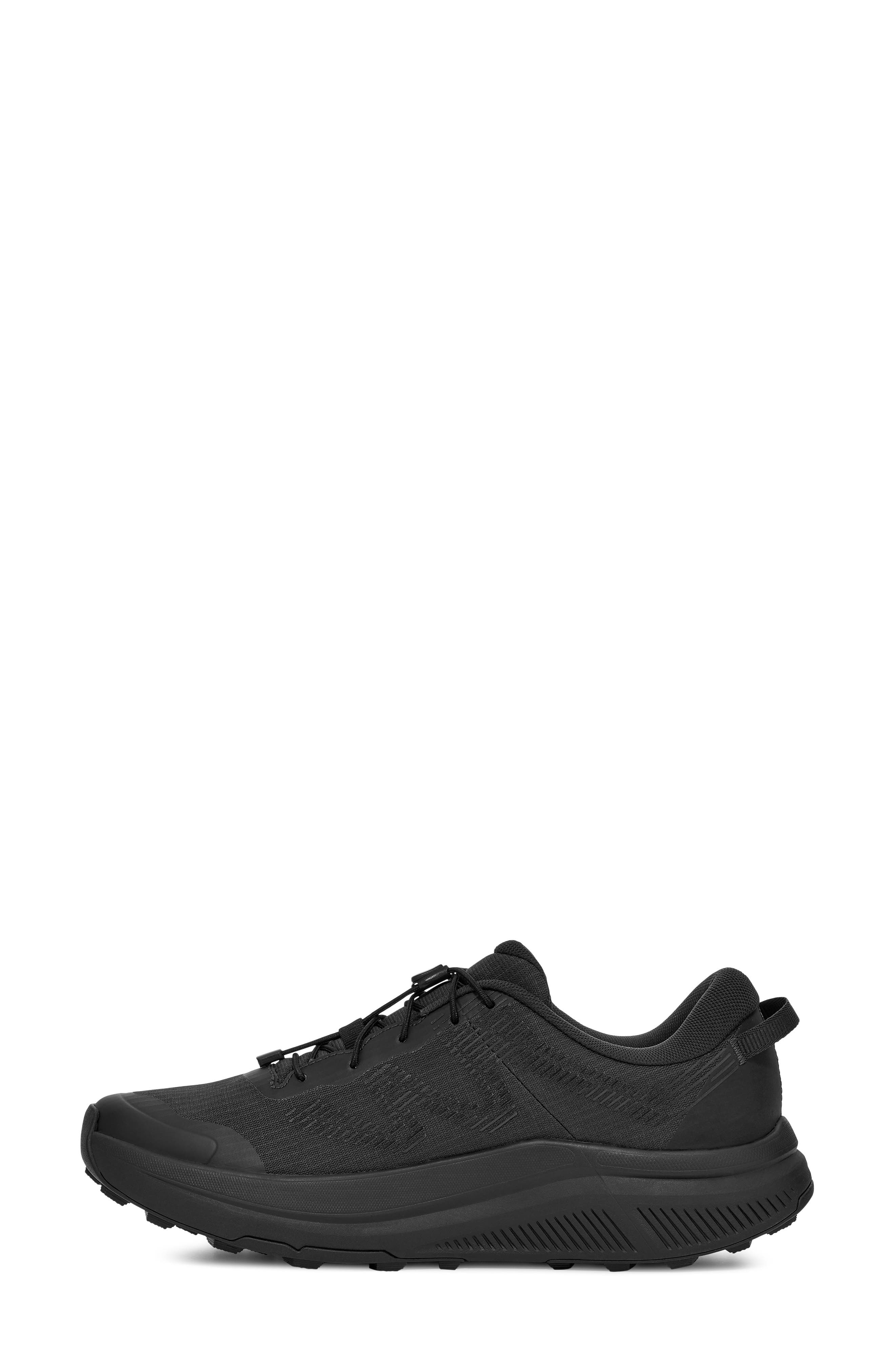 Hurricane Trailsetter Gore-Tex Waterproof Running Shoe, Alternate, color, BLACK/ BLACK