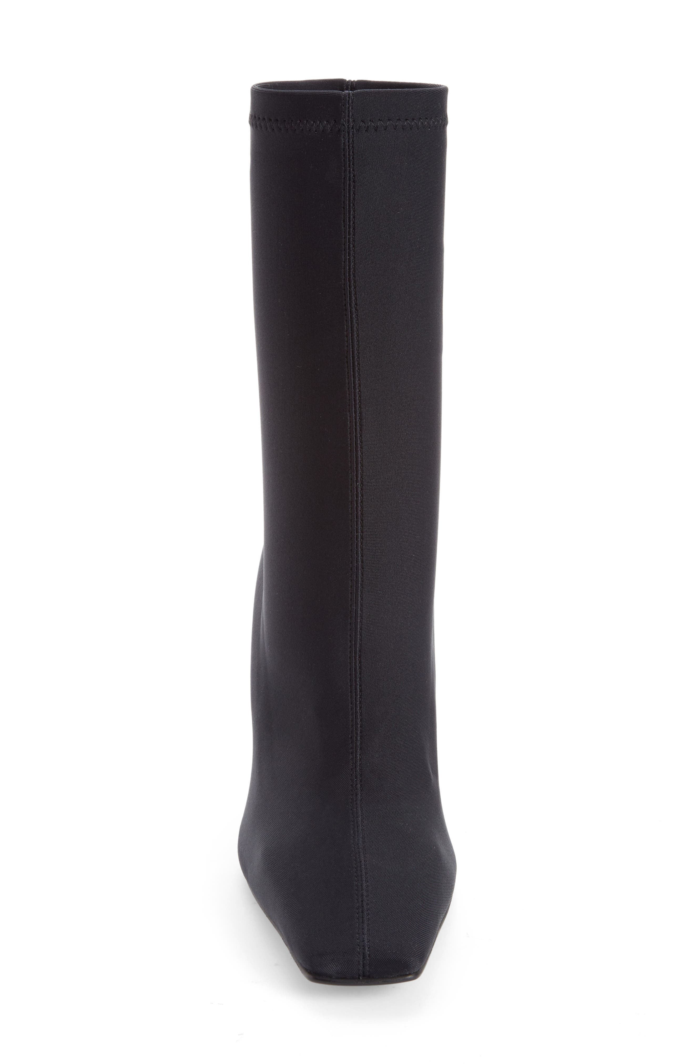 Palm Angels Palm Heel Scuba Knit Boot, Alternate, color, 