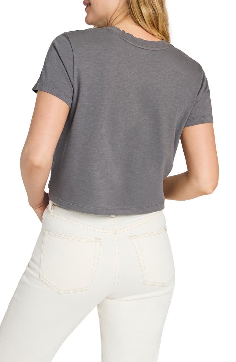 Faherty Sunwashed Organic Cotton Crop T-Shirt, Alternate, color,