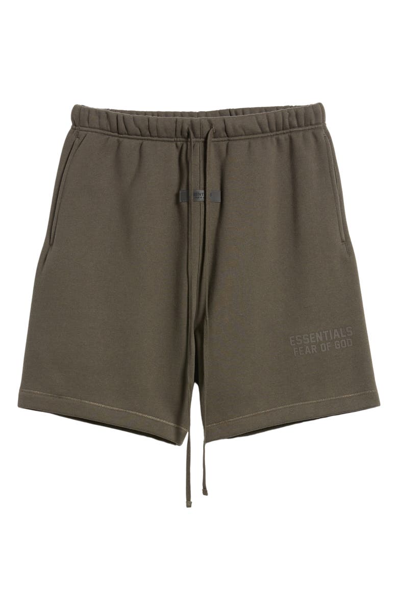 Fear of God Essentials Essentials Cotton Blend Drawstring Shorts, Alternate, color, 