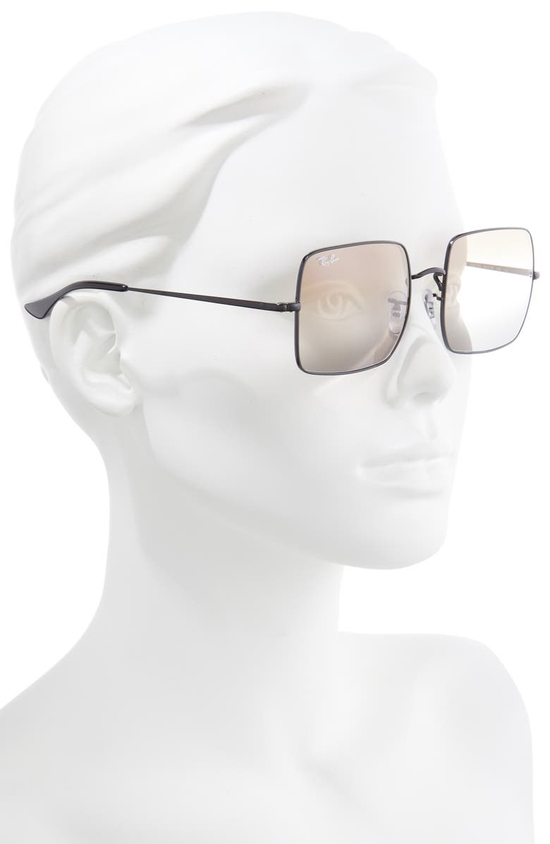 Ray-Ban 54mm Gradient Square Sunglasses, Alternate, color,