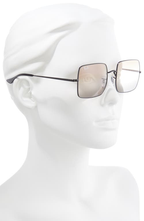 Ray Ban Ray-ban 54mm Gradient Square Sunglasses In Gray