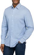 Brooklyn Brigade Plaid Print Knit Long Sleeve Basic