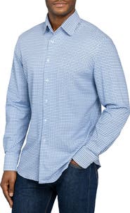 Brooklyn Brigade Plaid Print Knit Long Sleeve Basic