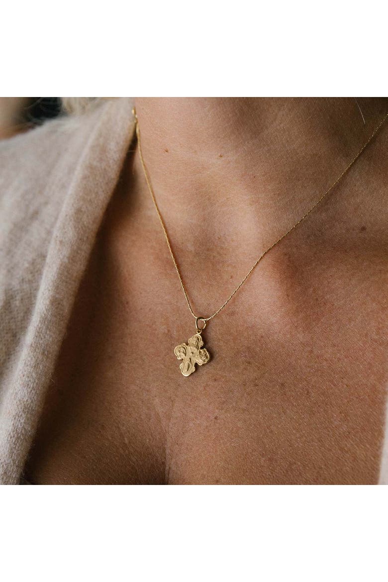 Cross Expandable Necklace, Alternate, color, Silver