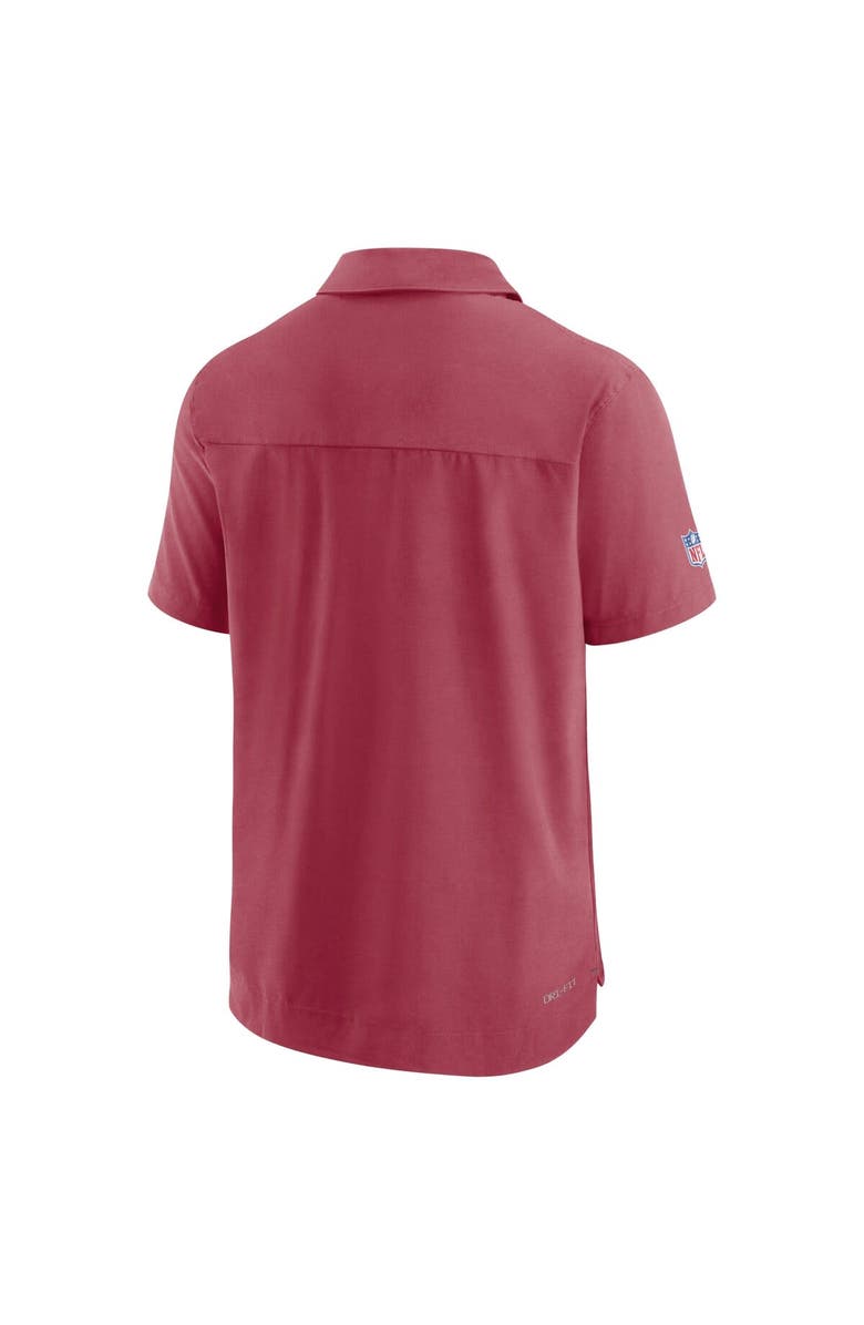Nike Men's Nike Cardinal Arizona Cardinals Sideline Lockup Performance Polo, Alternate, color, Cardinal