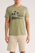 RVCA Luau Vistas Slim Fit Graphic T-Shirt