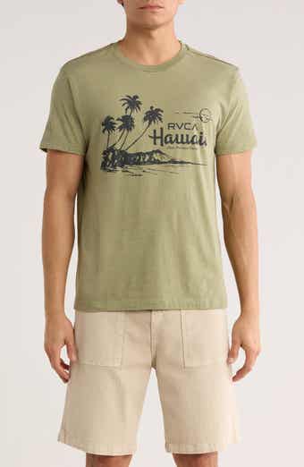 RVCA Luau Vistas Slim Fit Graphic T-Shirt