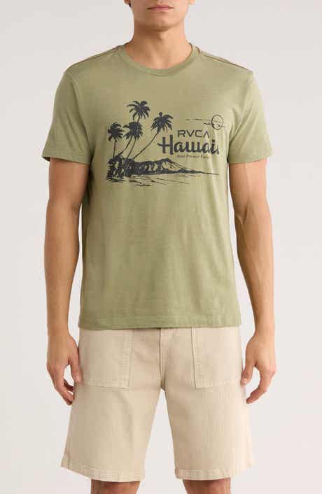 RVCA Luau Vistas Slim Fit Graphic T-Shirt