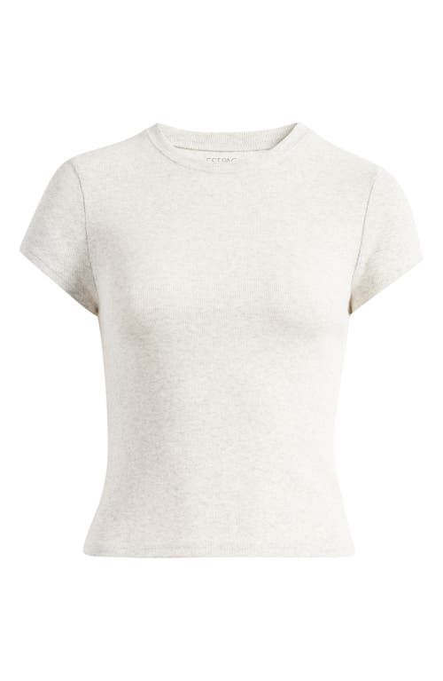 PACSUN PACSUN PANSY STRETCH COTTON RIB T-SHIRT
