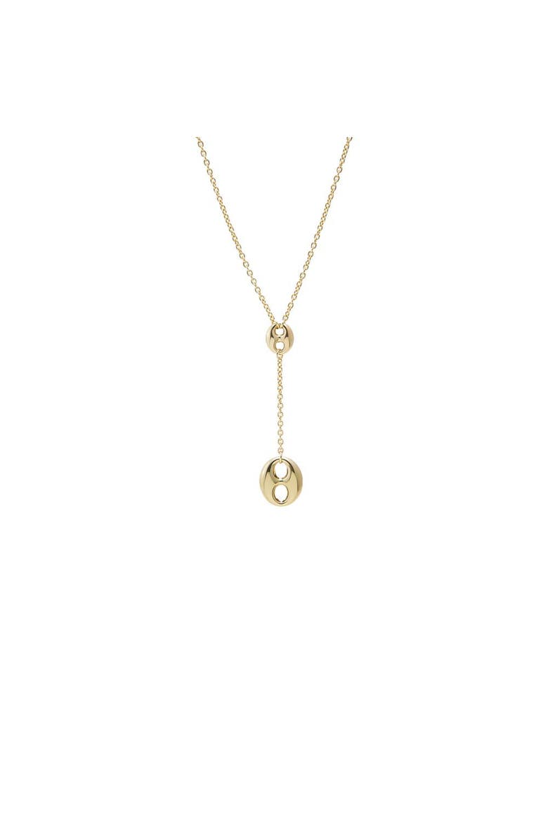Super Chunky Accent Mariner Drop Toggle Lariat, Main, color, Gold
