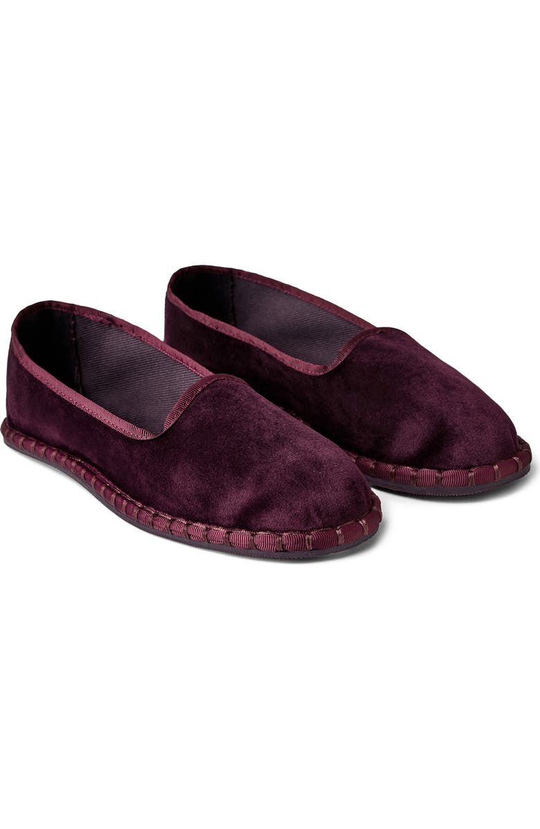 MANGO Velour Loafer, Main, color,