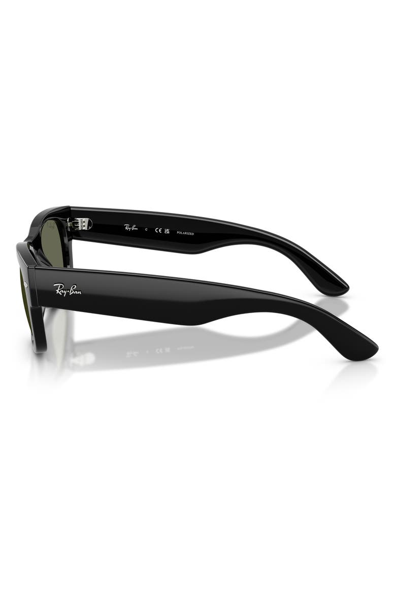 Ray-Ban 52mm Mega Wayfarer II Polarized Square Sunglasses, Alternate, color, 