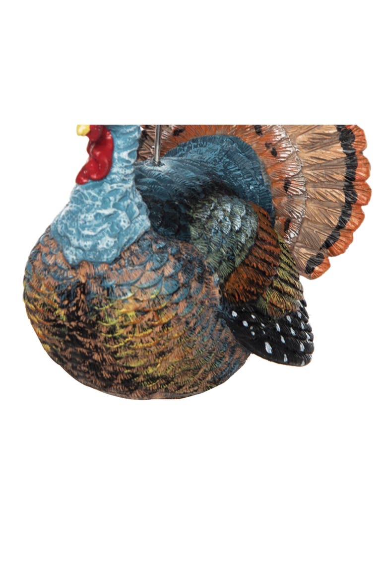Harvest Turkey Card Holder, Alternate, color, Orange