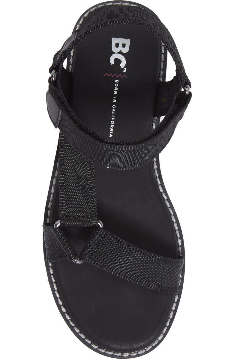 BC Footwear Eye On The Prize Quarter Strap Platform Sandal, Alternate, color,