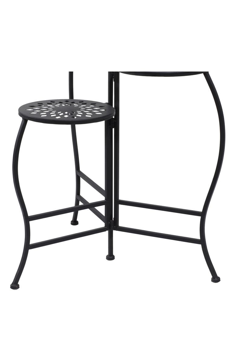UMA 3-Tier Iron Plant Stand, Alternate, color,
