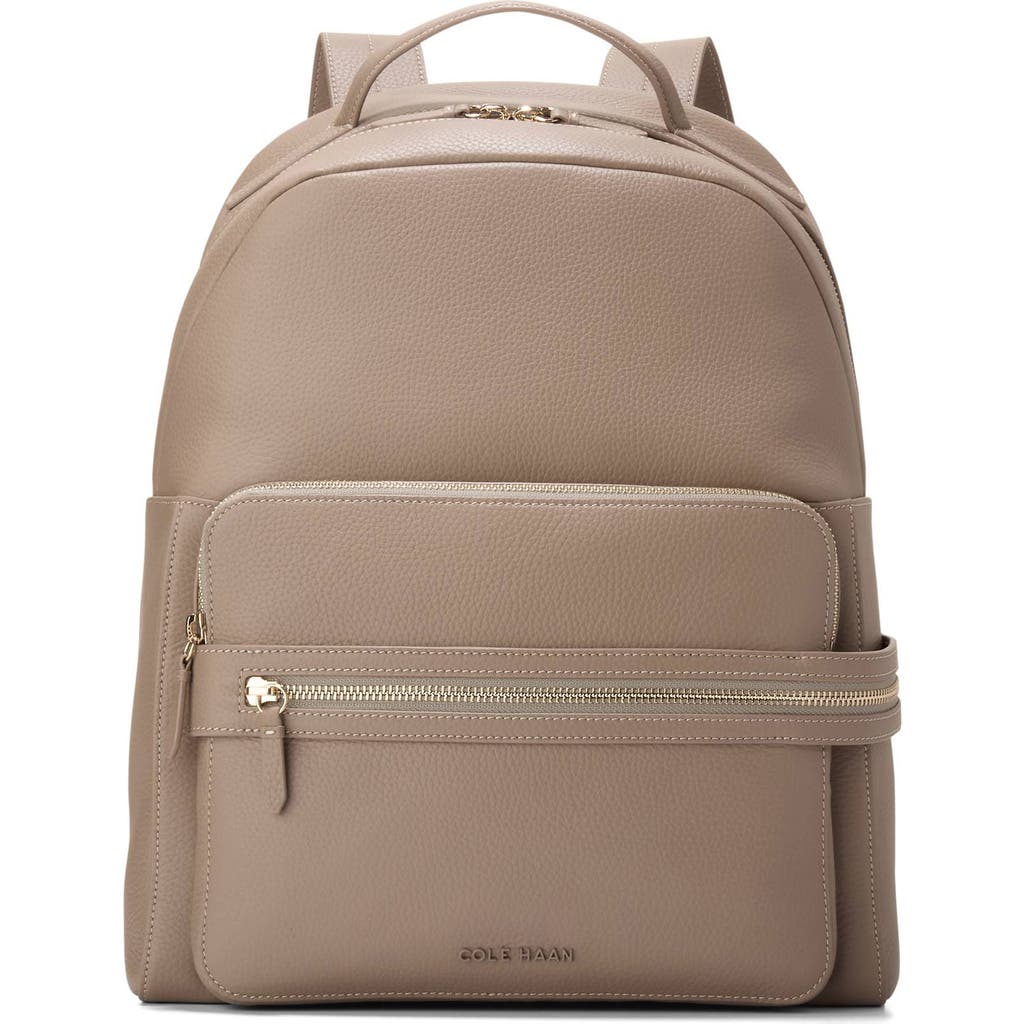 Cole Haan Davis Leather Backpack In Irish Coffee