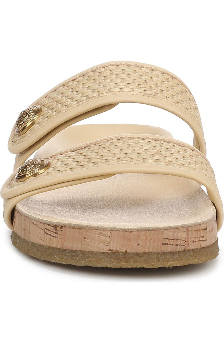 Veronica Beard Percey Slide Sandal, Alternate, color, Natural