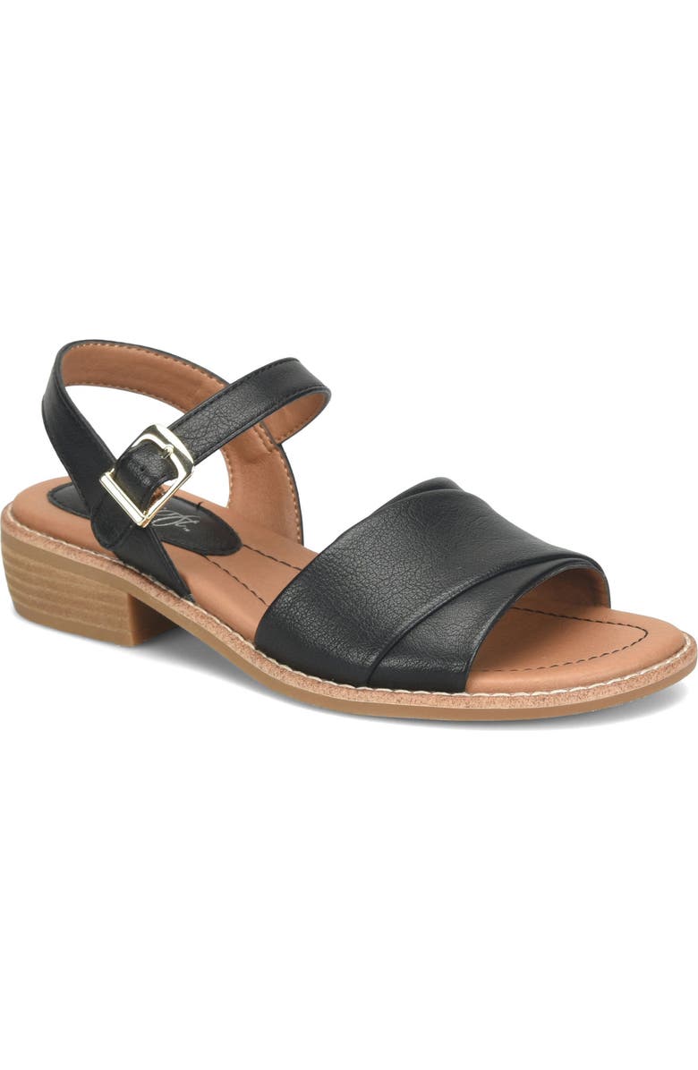 EUROSOFT Nani Slingback Sandal, Main, color, Black