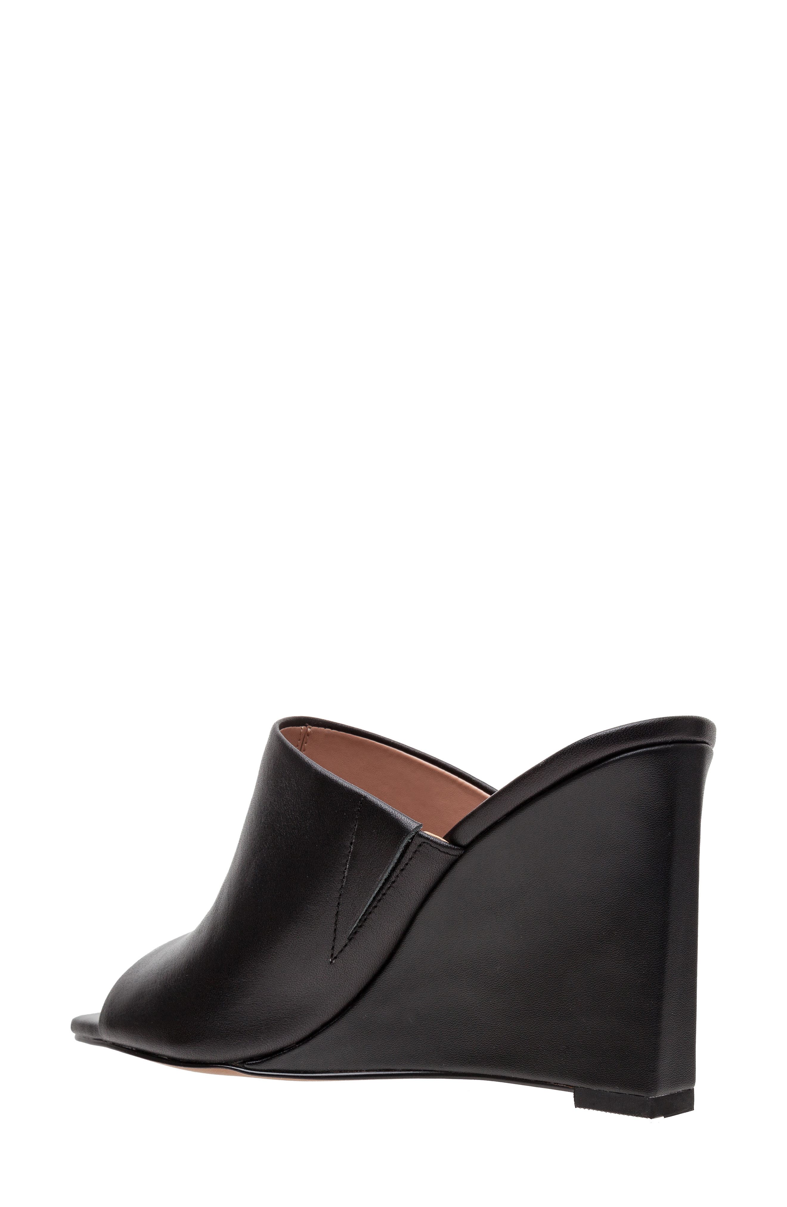 Linea Paolo Glitz Wedge Slide Sandal, Alternate, color, 