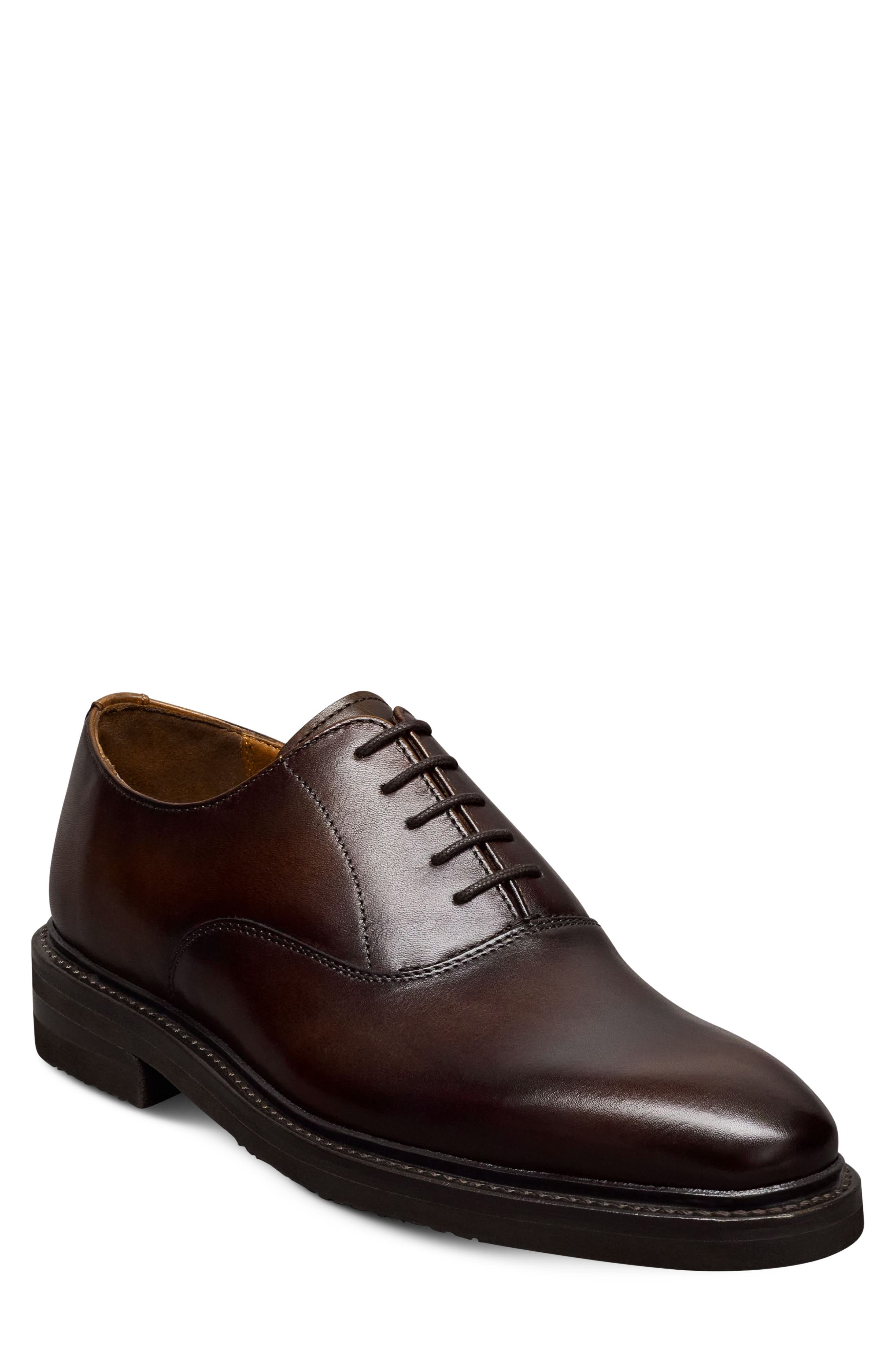 Douglas Plain Toe Oxford, Main, color, BROWN PATINA