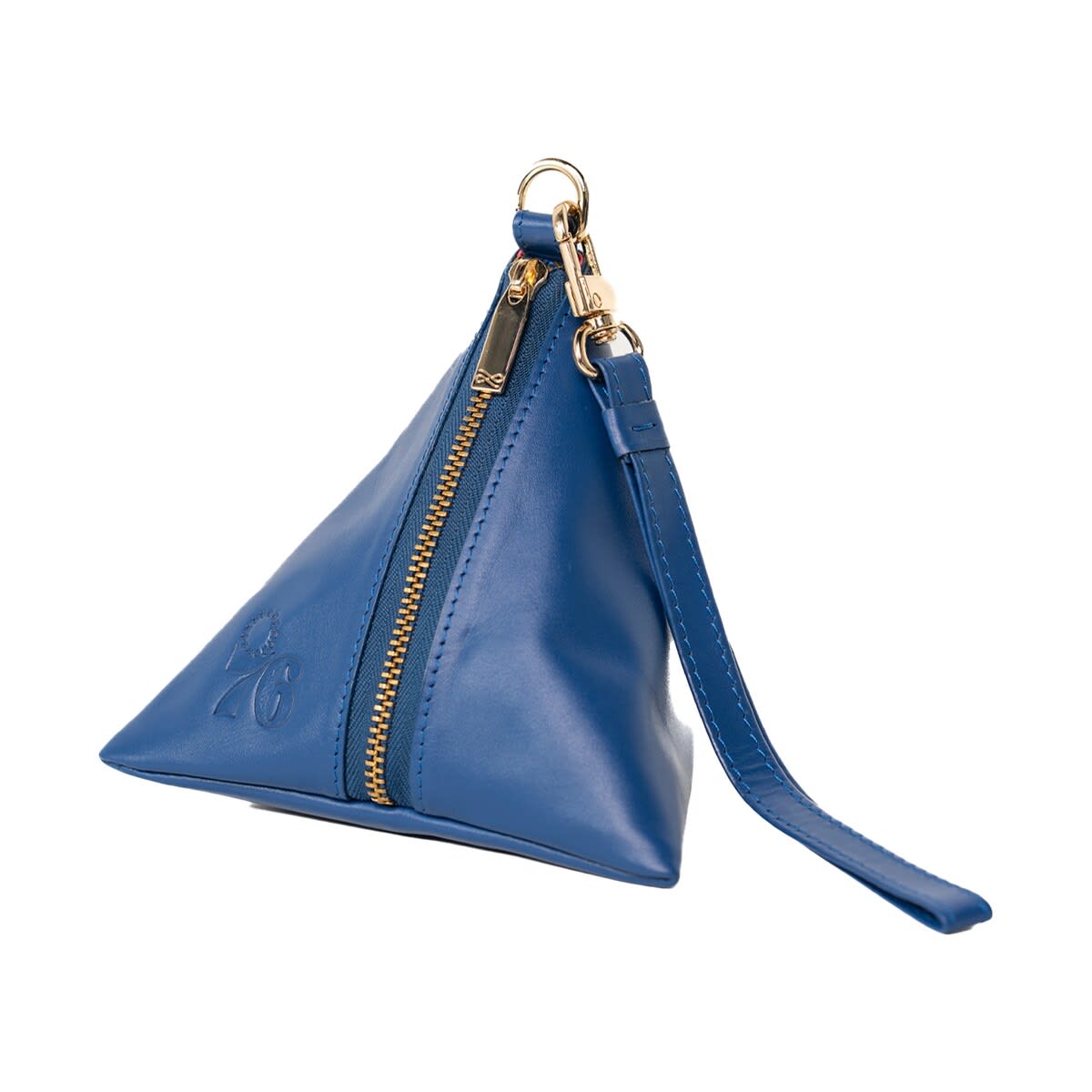 Philadelphia 76ers Rhea Dumpling Wristlet, Alternate, color, Blue