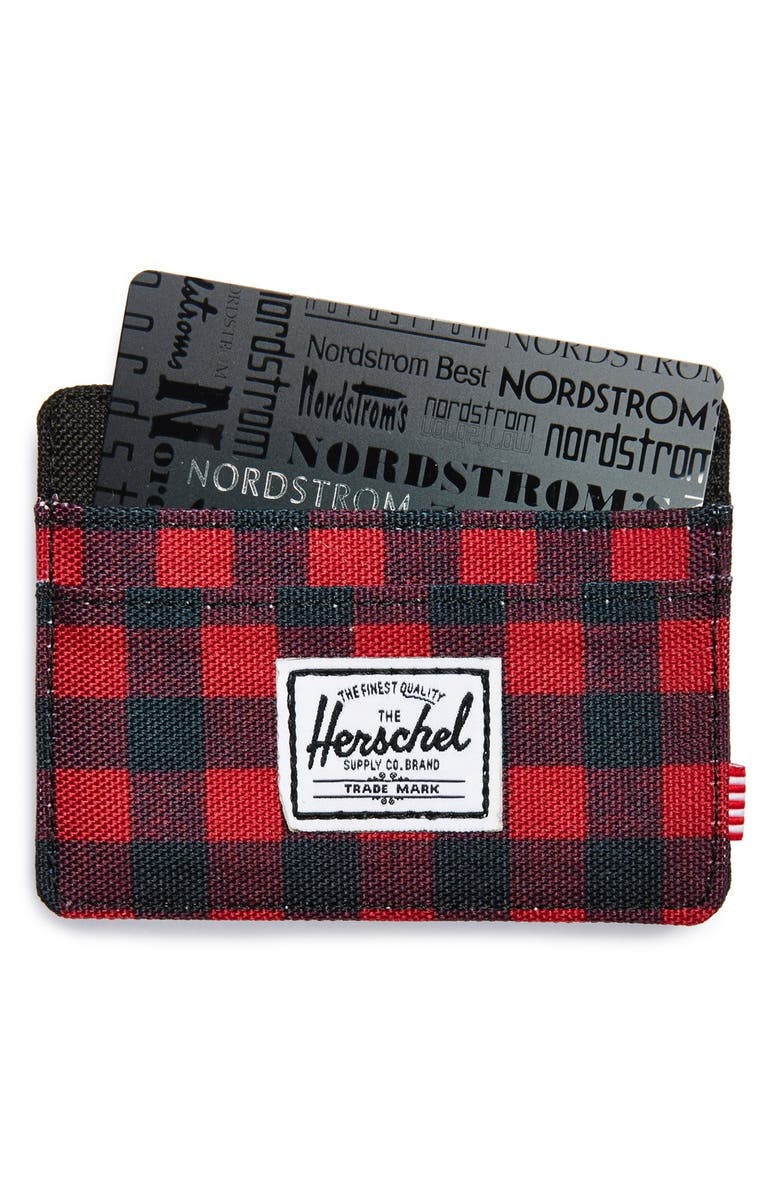 Herschel Supply Co. 'Charlie' Card Case, Main, color, 
