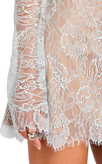 Rachael Off the Shoulder Lace Minidress