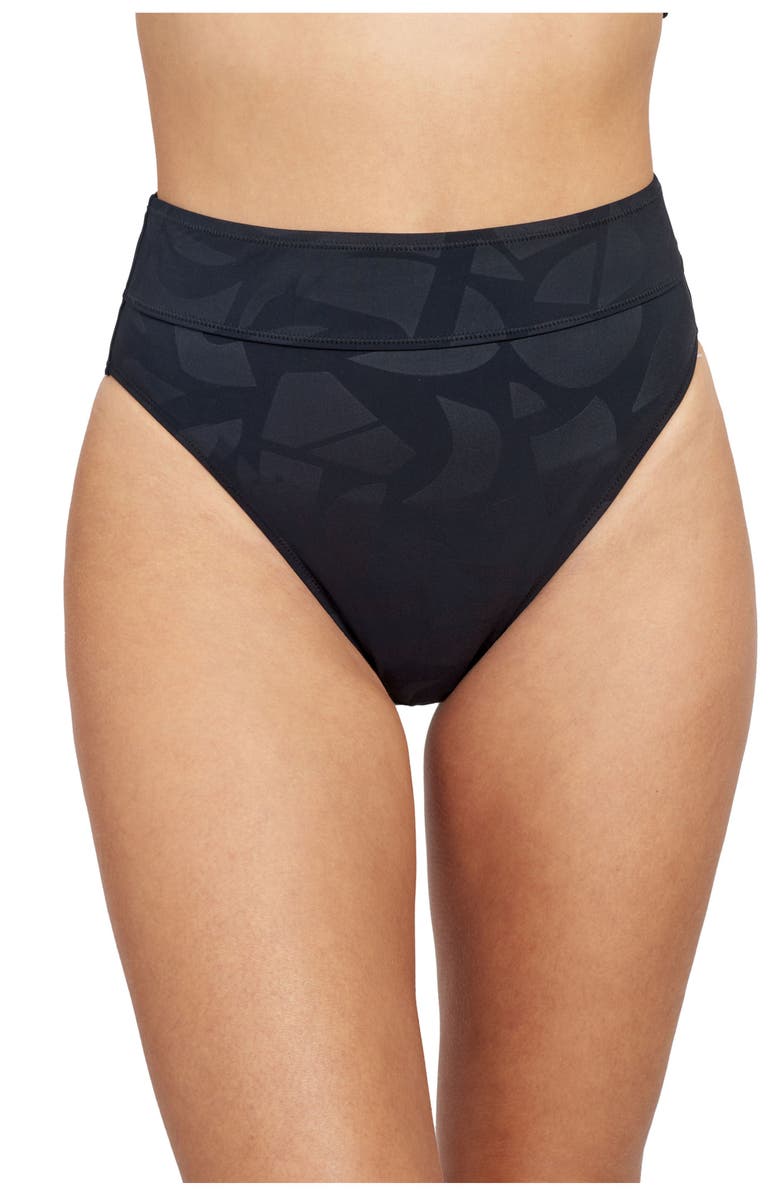 Free Sport by Gottex Geo Club High Waist Swim Bottom, Main, color, 