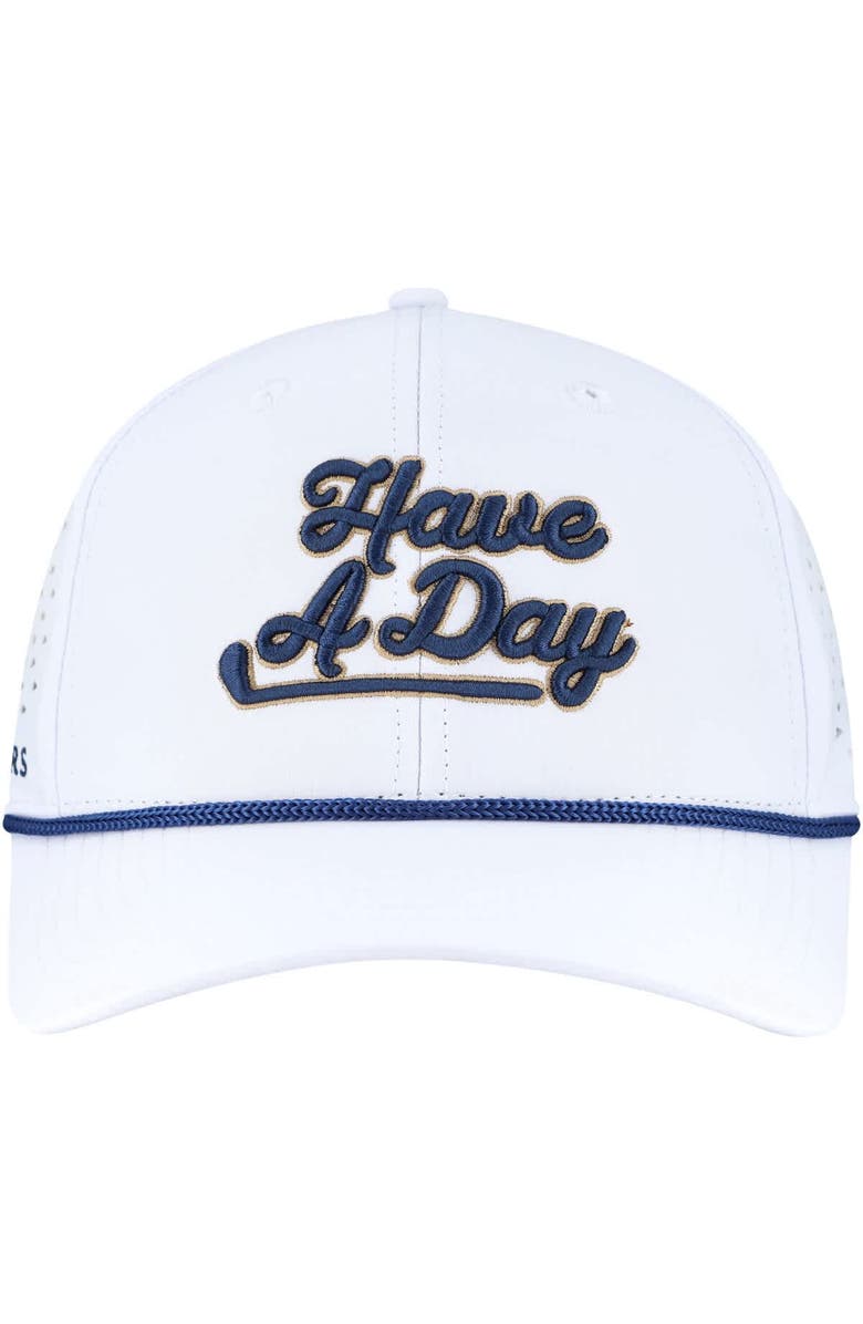 Breezy Golf Men's Breezy Golf  White THE PLAYERS Have A Day Rope Hat, Alternate, color, 