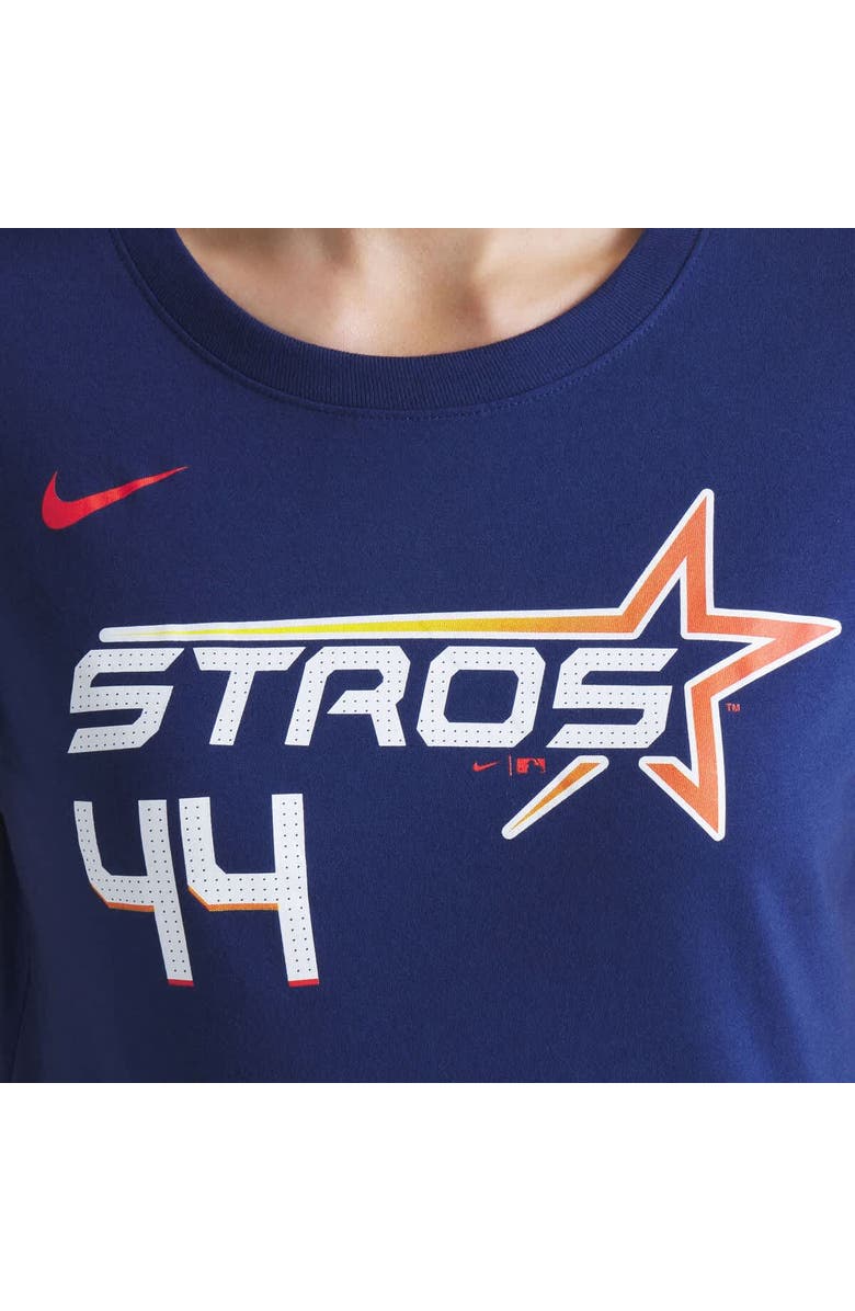 Nike Women's Nike Yordan Alvarez Navy Houston Astros 2025 City Connect Fuse Name & Number T-Shirt, Alternate, color, Navy