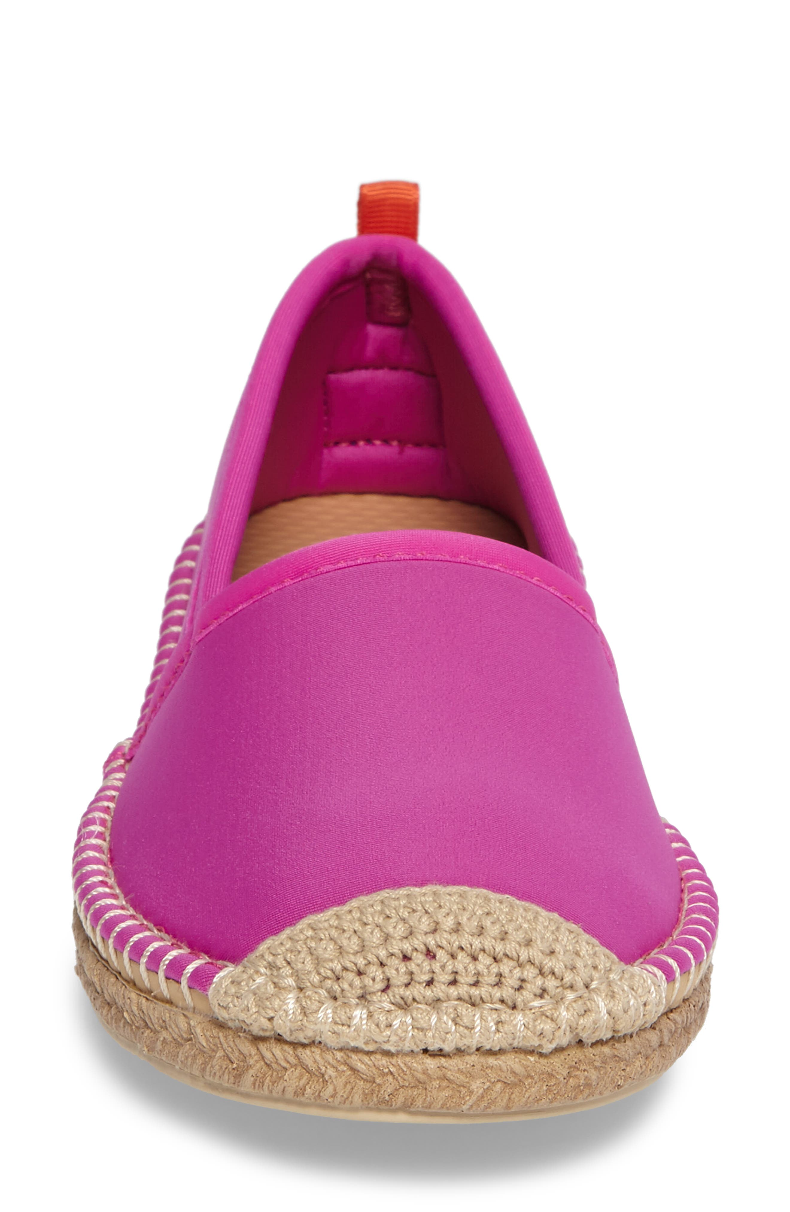 Beachcomber Espadrille Water Shoe, Alternate, color, HOT PINK