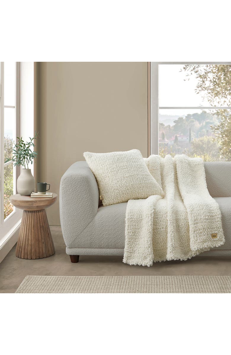 UGG<sup>®</sup> Hollis Fleece Accent Pillow, Alternate, color,