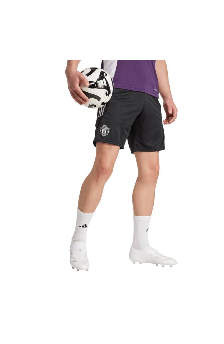 adidas Men's adidas Black Manchester United 2025/26 AEROREADY<sup>®</sup> Training Shorts, Main, color, Black