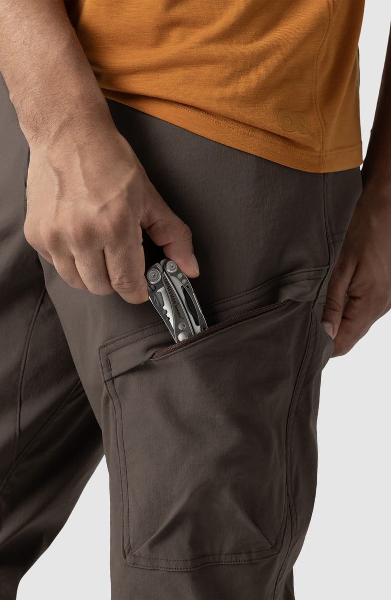 Outdoor Research Timberline Utility Pants, Alternate, color, Chestnut