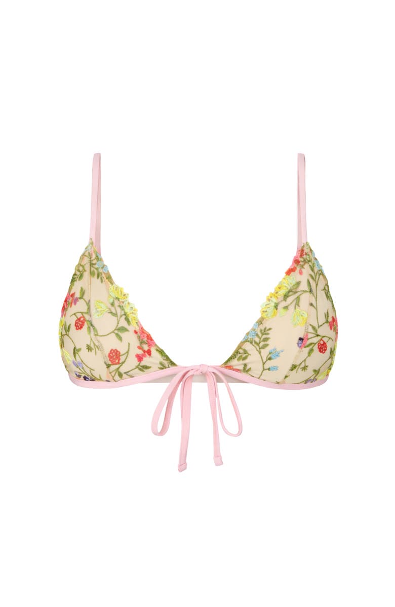 Ivy Swimwear Aster Bikini Top, Main, color, Pink