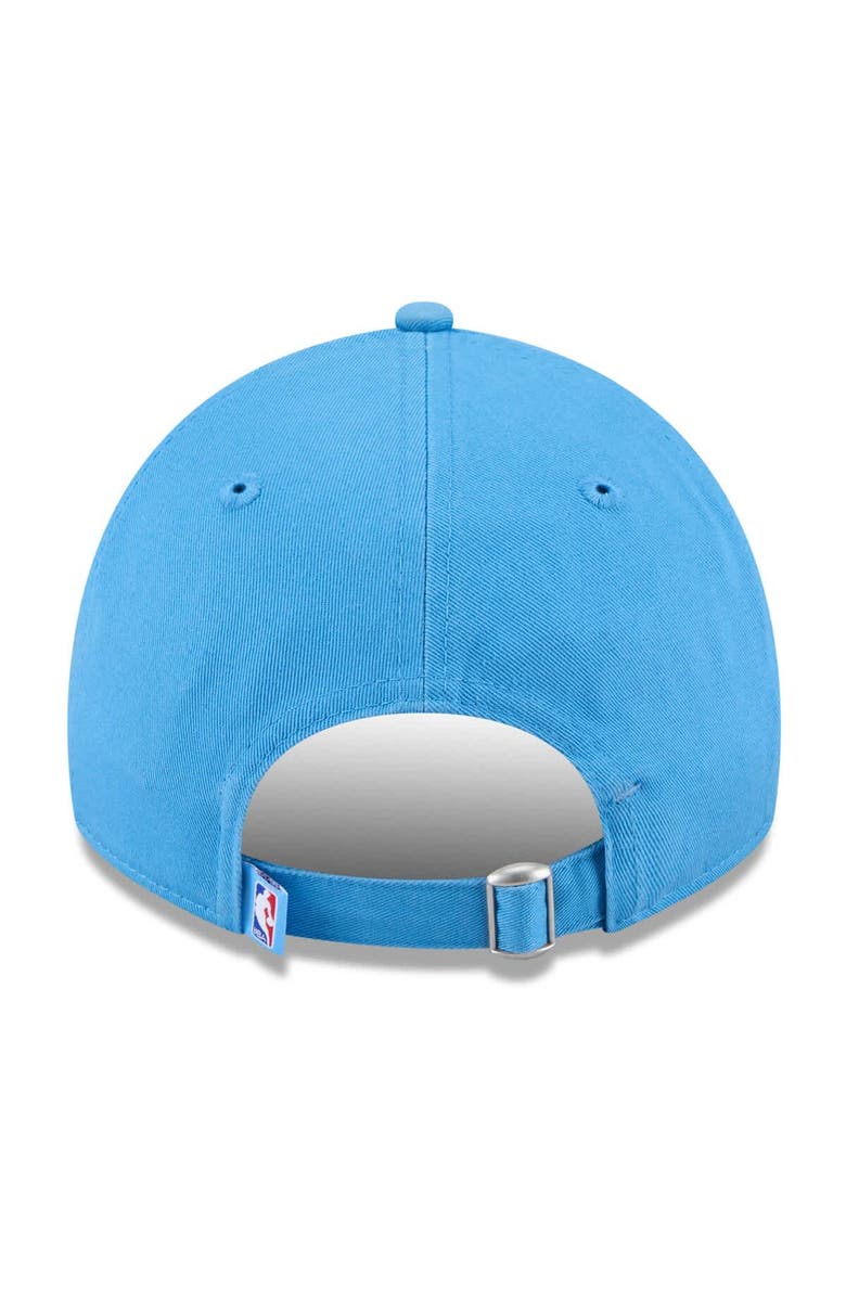 New Era Men's New Era  Light Blue LA Clippers 2024/25 City Edition 9TWENTY Adjustable Hat, Alternate, color, 