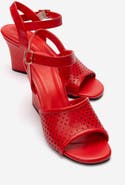 Prologue Shoes Hervon Block Heel Ankle Strap Sandal