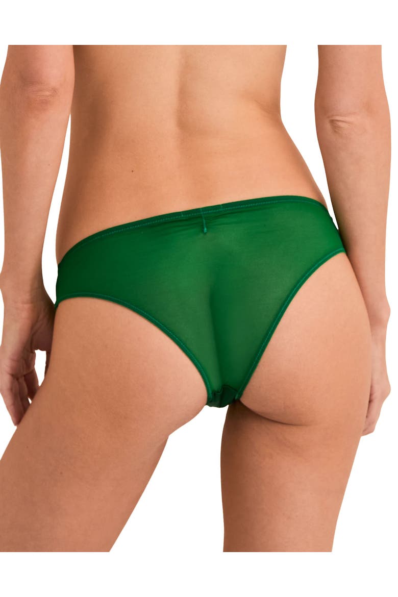 Libi Cheeky Panties, Alternate, color, Dark green