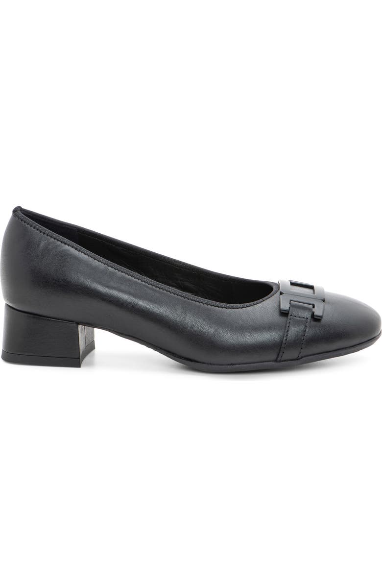ara Gallant 2 Pump, Alternate, color, Black/Leather