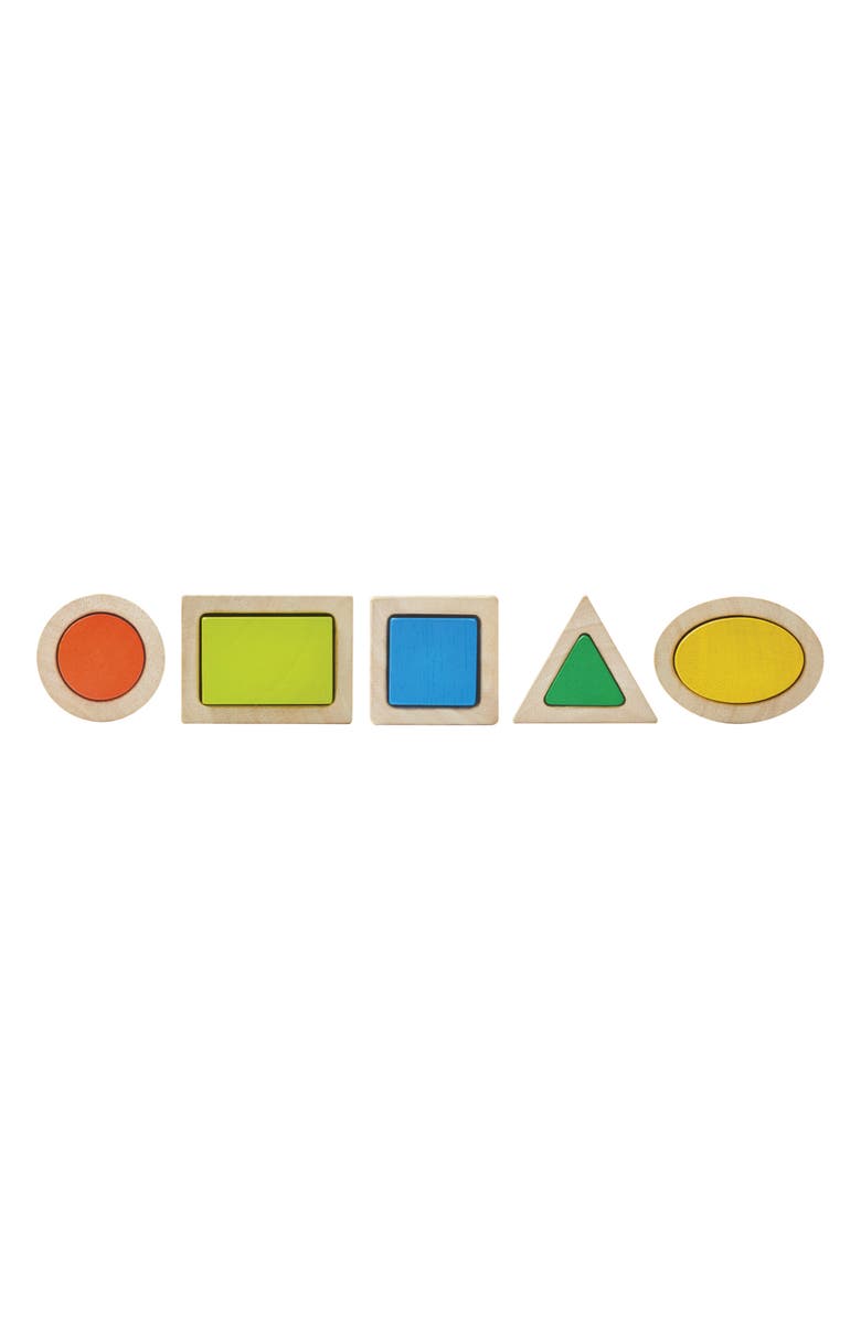 PlanToys<sup>®</sup> Geo Matching Block Playset, Alternate, color, Assorted