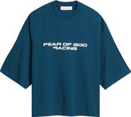 Fear of God Essentials Racing Logo Graphic T-Shirt
