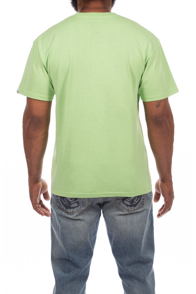 Curve Short Sleeve Top, Alternate, color, JADE LIME
