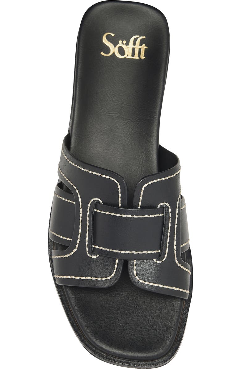 Söfft Rachel Slide Sandal, Alternate, color, Black