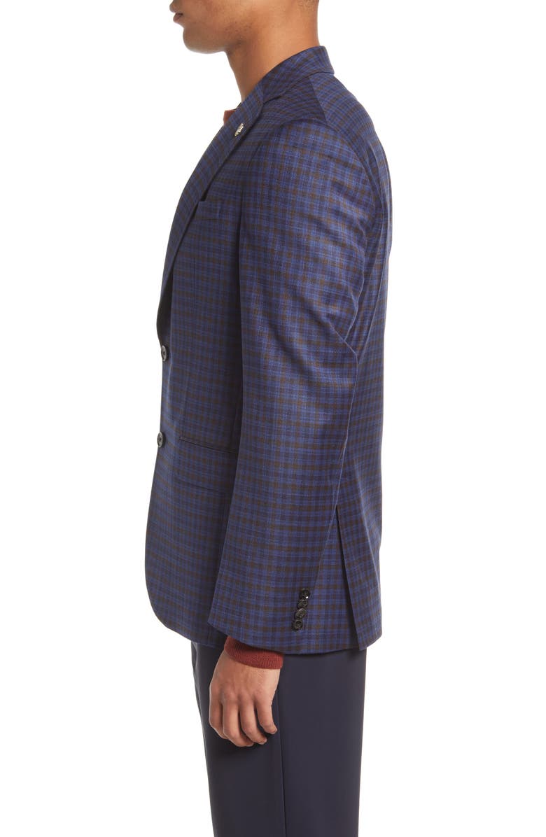 Ted Baker London Karl Slim Fit Stretch Wool Sport Coat, Alternate, color,