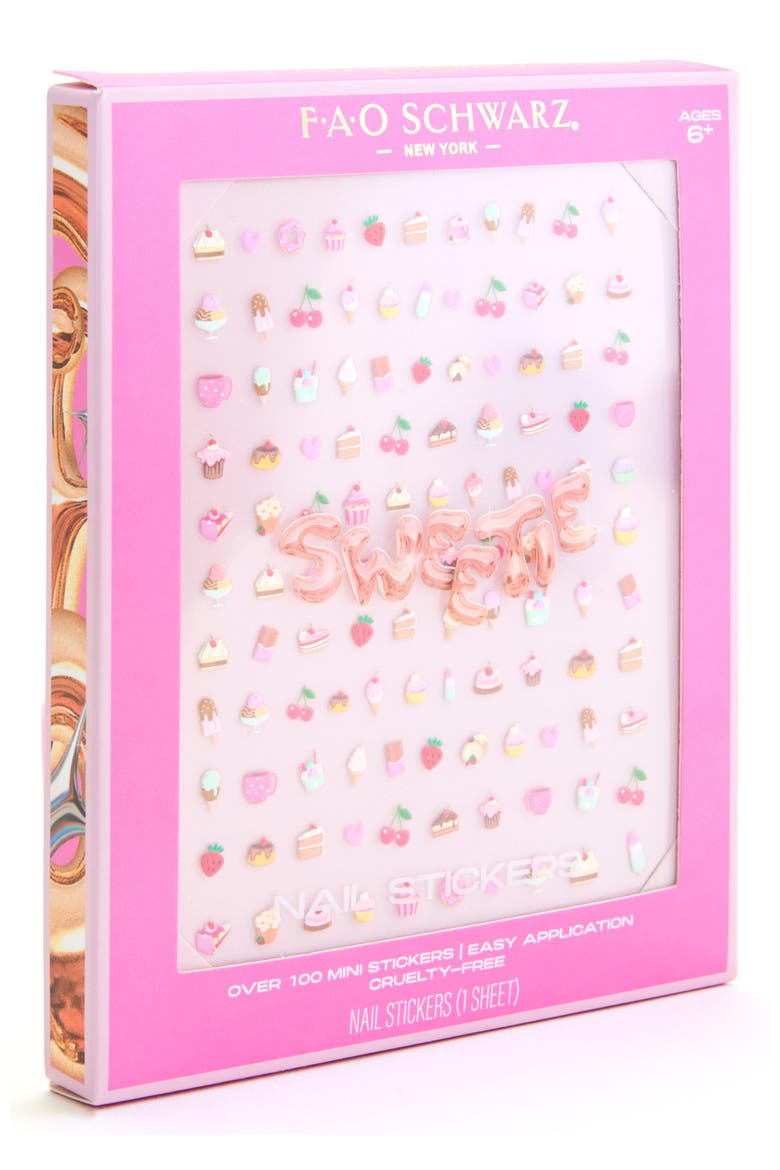 Kids' Sweetie Nail Stickers, Main, color, OPEN MISCELLANEOUS