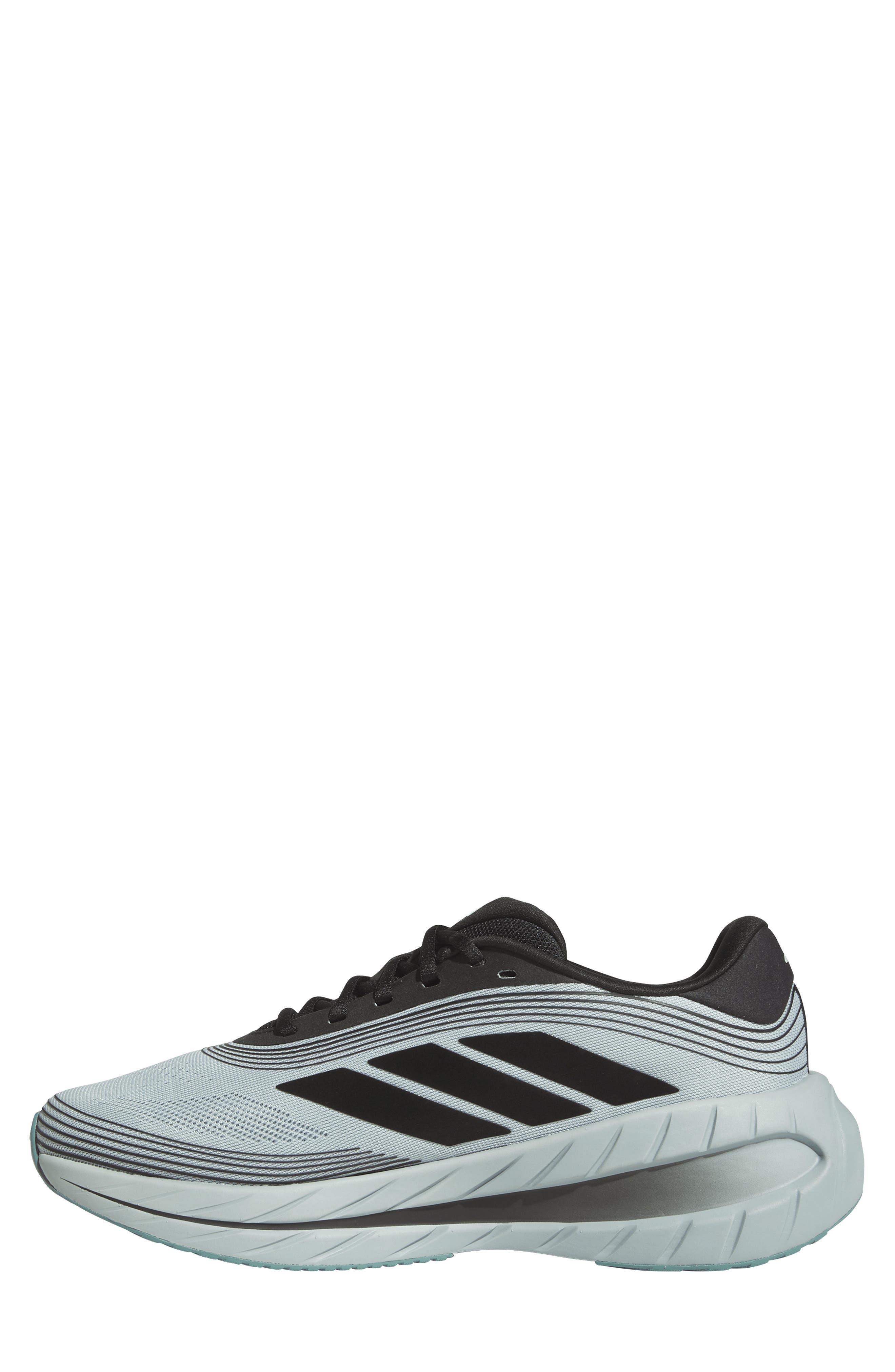 adidas Gender Inclusive Adipure Shift Running Shoe, Alternate, color, Sage/ Cream White/ Core Black