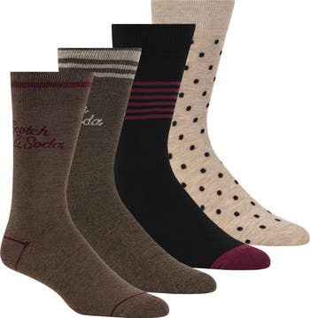 4-Pack Crew Socks