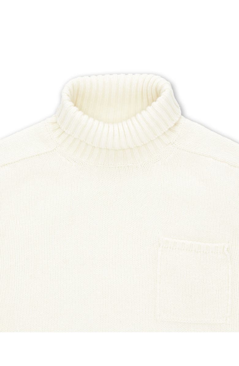 Fortela Mallory Merino Wool High Neck Sweater, Alternate, color, Off White